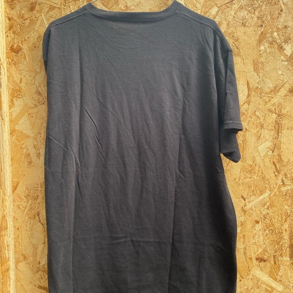 Marvin The Martian With Ray Gun Neon on Black Looney Tunes Large Tee - Picture 3 of 3